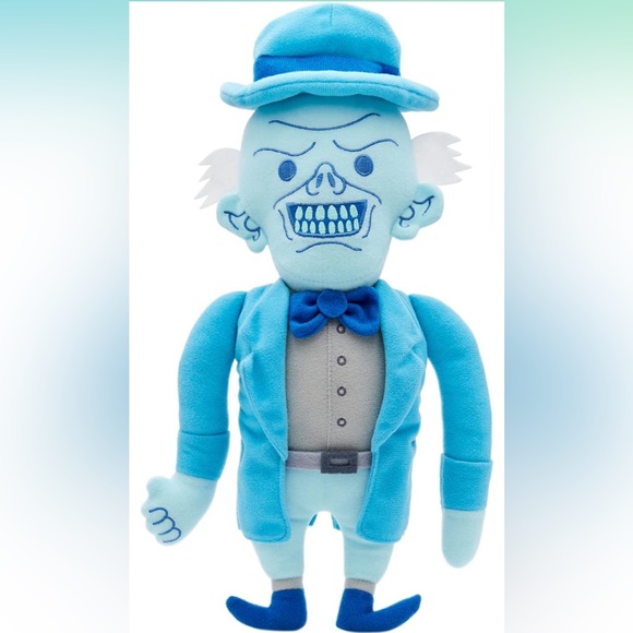 Haunted Mansion Ezra Skeleton Ghost Stuffy Disney NWT - Picture 3 of 4
